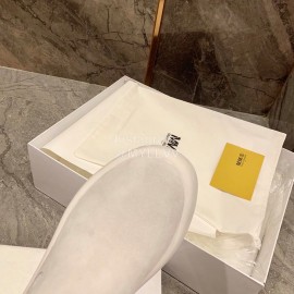 Maison Margiela Winter Thick Soled Wool Boots For Women White