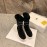Maison Margiela Winter Thick Soled Wool Boots For Women Black