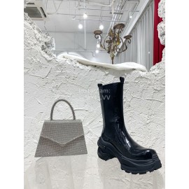 Maison Margiela Winter Thick Soled Black Boots For Women 