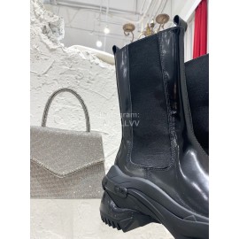 Maison Margiela Winter Thick Soled Black Boots For Women 