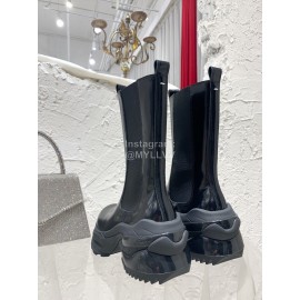 Maison Margiela Winter Thick Soled Black Boots For Women 
