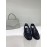 Maison Margiela Autumn Winter Retro Calf Shoes For Women Black