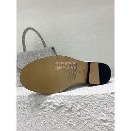 Maison Margiela Autumn Winter Retro Calf Shoes For Women White