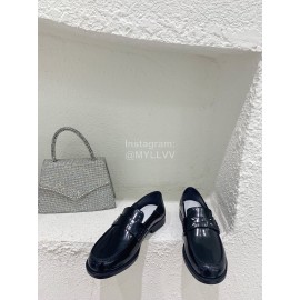 Maison Margiela Autumn Winter Retro Calf Shoes Black For Women