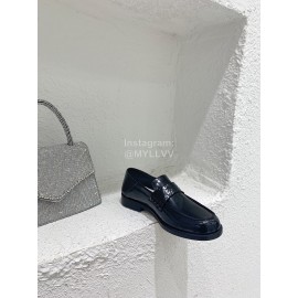 Maison Margiela Autumn Winter Retro Calf Shoes Black For Women