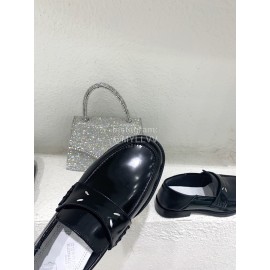 Maison Margiela Autumn Winter Retro Calf Shoes Black For Women