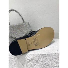 Maison Margiela Autumn Winter Retro Calf Shoes Black For Women