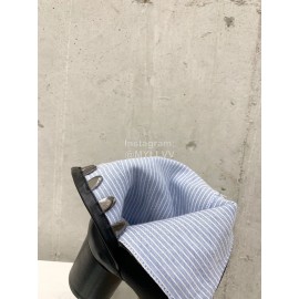 Maison Margiela Thick High Heeled Boots For Women Black