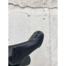 Maison Margiela Thick High Heeled Boots For Women Black