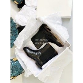 Maison Margiela Autumn Winter New Cowhide Short Boots For Women 