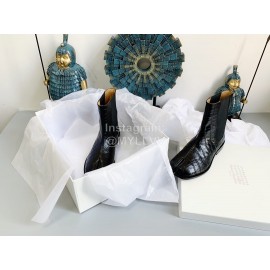 Maison Margiela Autumn Winter New Cowhide Short Boots For Women 