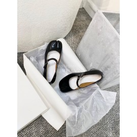 Maison Margiela Autumn Winter New Cowhide High Heeled Shoes For Women Black