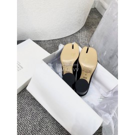Maison Margiela Autumn Winter New Cowhide High Heeled Shoes Black For Women 
