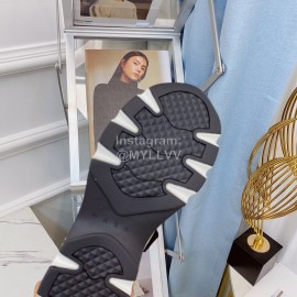 Marni Autumn Winter Velcro Canvas Shoes For Women Green