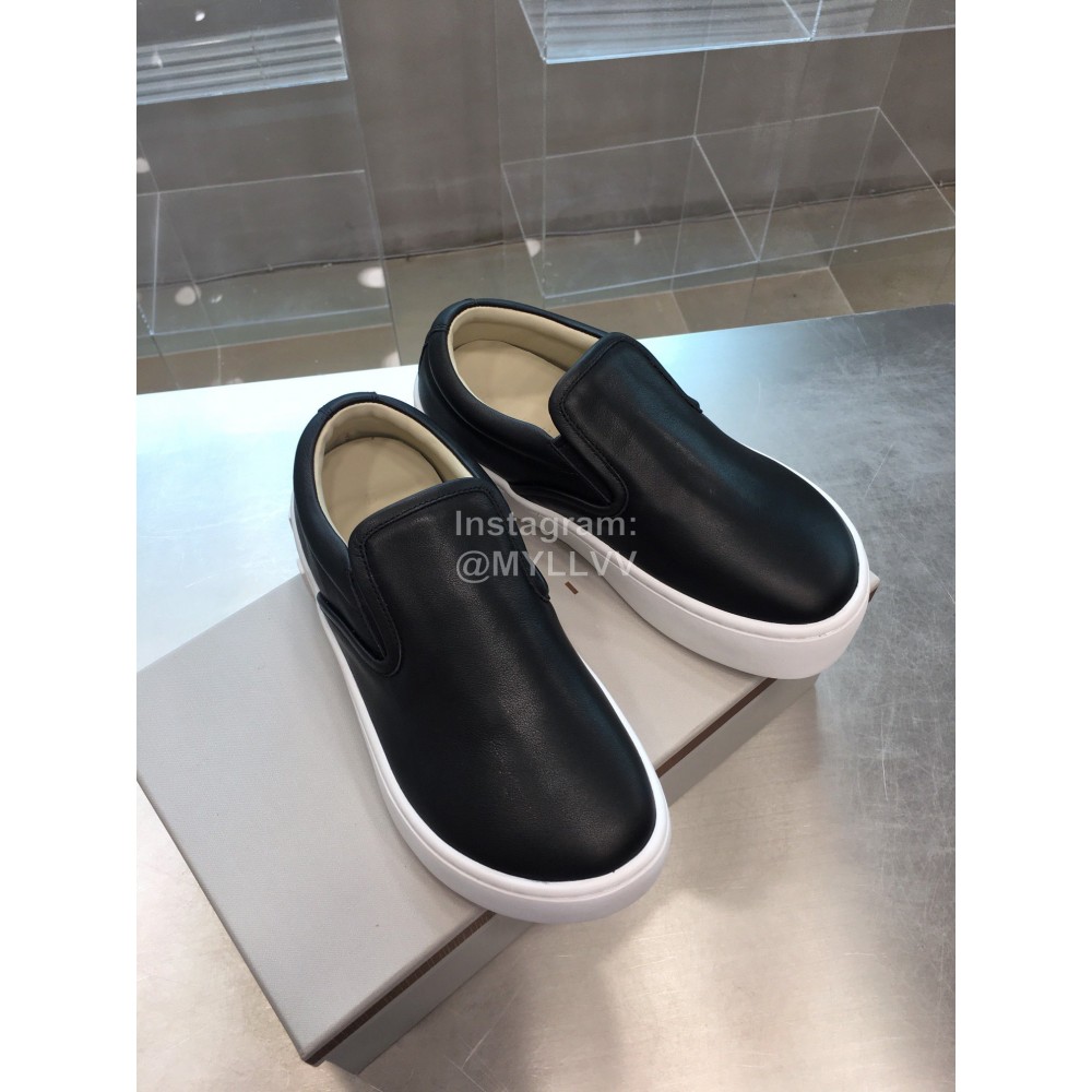 Marni Autumn Winter Fashion Cowhide Wool Shoes For Women Black