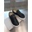 Marni Autumn Winter Fashion Cowhide Wool Shoes For Women Black