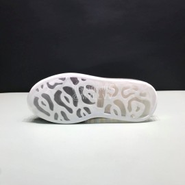 Mcqueen Transparent Air Cushion Silk Leather Casual Shoes For Men And Women Black