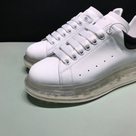 Mcqueen Transparent Air Cushion Silk Leather Casual Shoes For Men And Women
