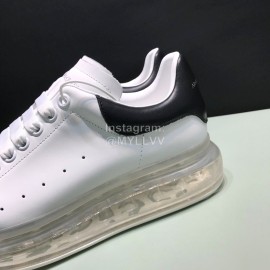 Mcqueen Transparent Air Cushion Silk Leather Casual Shoes For Men And Women