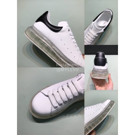 Mcqueen Transparent Air Cushion Silk Leather Casual Shoes For Men And Women