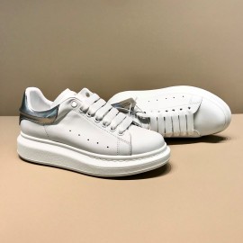 Alexander Mcqueen Fashion Calf Leather Casual Shoes For Men And Women