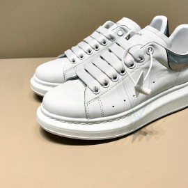 Alexander Mcqueen Fashion Calf Leather Casual Shoes For Men And Women