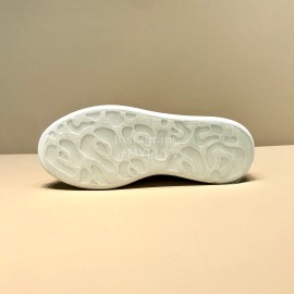 Alexander Mcqueen Fashion Calf Leather Casual Shoes For Men And Women