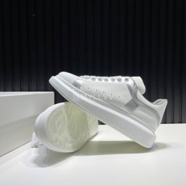 Alexander Mcqueen New Calf Leather Casual Shoes For Men And Women 