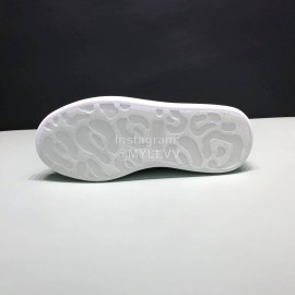 Alexander Mcqueen New Pearlescent Cowhide Casual Shoes For Men And Women 