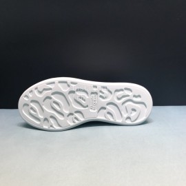 Alexander Mcqueen New Matte Leather Colored Shoelaces Casual Shoes For Men And Women 