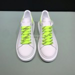 Alexander Mcqueen Silk Cowhide Luminous Casual Shoes For Men And Women Yellow