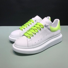 Alexander Mcqueen Silk Cowhide Luminous Casual Shoes For Men And Women Yellow