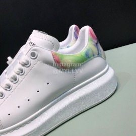 Alexander Mcqueen Silk Cowhide Luminous Casual Shoes For Men And Women