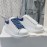 Alexander Mcqueen New Cowhide Casual Shoes For Men And Women Blue