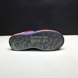 Alexander Mcqueen New Painted Matt Leather Casual Shoes For Men And Women