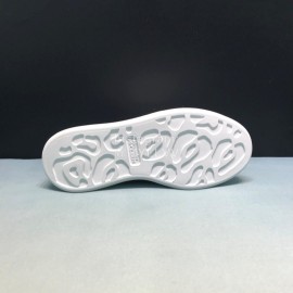 Mcqueen Painted Fashion Matt Leather Casual Shoes For Men And Women 