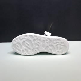 Alexander Mcqueen Fashion Matt Leather Casual Shoes For Men And Women 