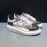 Alexander Mcqueen Transparent Painted Cowhide Casual Shoes For Men And Women