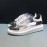 Alexander Mcqueen Transparent Painted Cowhide Casual Shoes For Men And Women