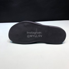 Alexander Mcqueen Leather Rivet Slippers For Men Yellow