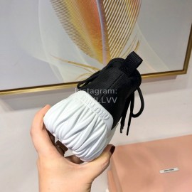 Miumiu Autumn Winter New Casual Shoes For Women Black