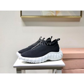 Miumiu Autumn Winter New Black Casual Shoes For Women
