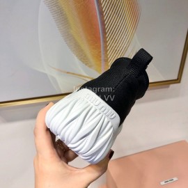 Miumiu Autumn Winter New Black Casual Shoes For Women