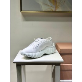 Miumiu Autumn Winter New Casual Shoes For Women White