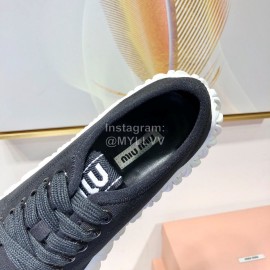 Miumiu Autumn Winter Black New Casual Shoes For Women