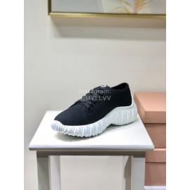 Miumiu Autumn Winter Black New Casual Shoes For Women
