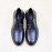 Margiela Black Leather Lace Up Business Shoes For Men