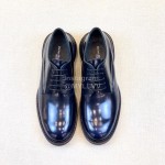 Margiela Leather Lace Up Business Shoes For Men