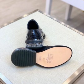 Margiela Leather Lace Up Business Shoes For Men