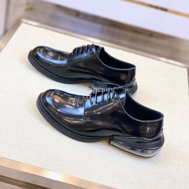 Margiela Calf Leather Lace Up Business Shoes For Men